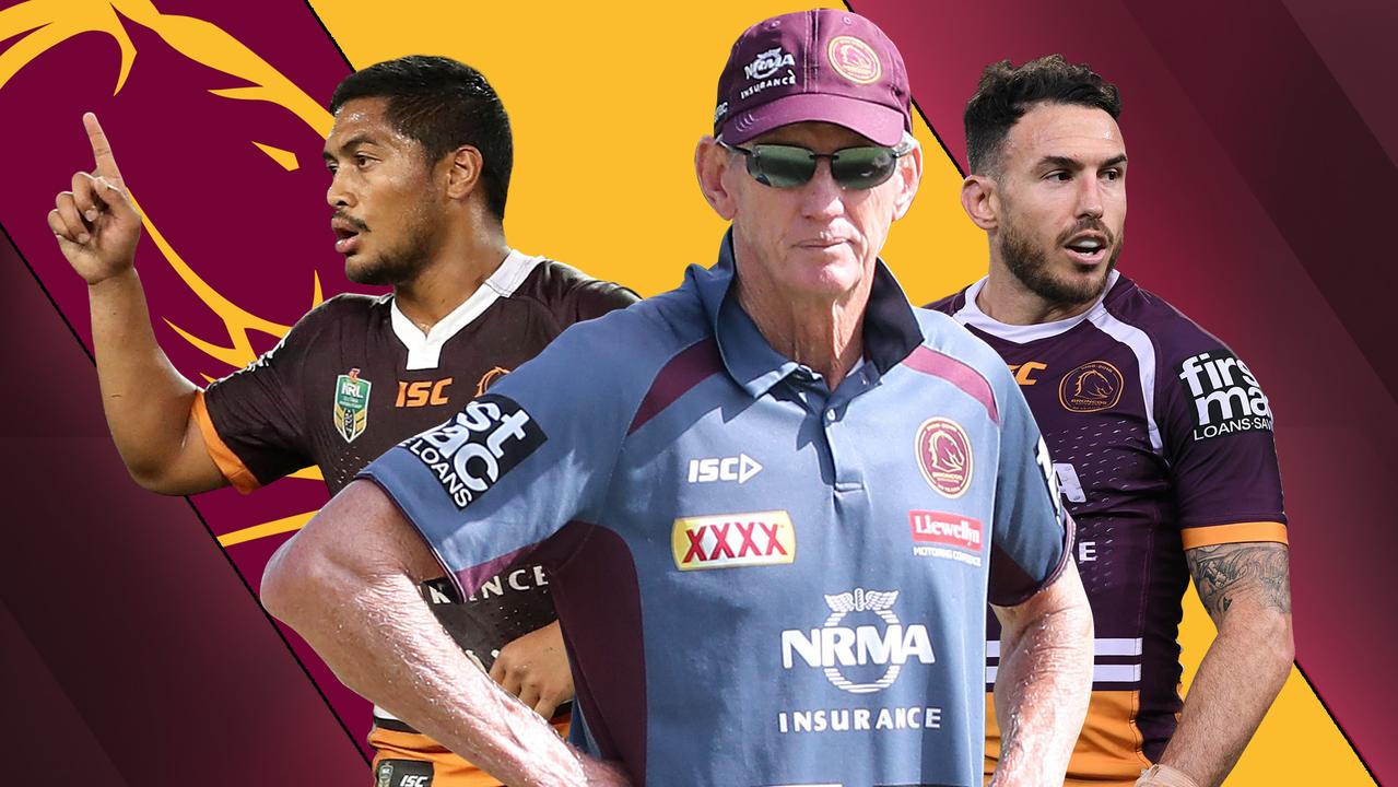 Anthony Milford, Wayne Bennett and Darius Boyd.