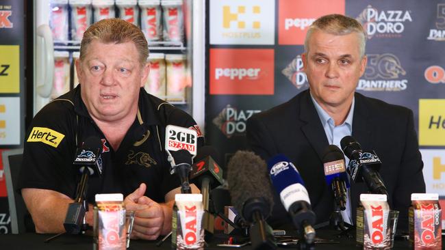 Phil Gould sacked Ivan Cleary as coach and replaced him with Anthony Griffin.