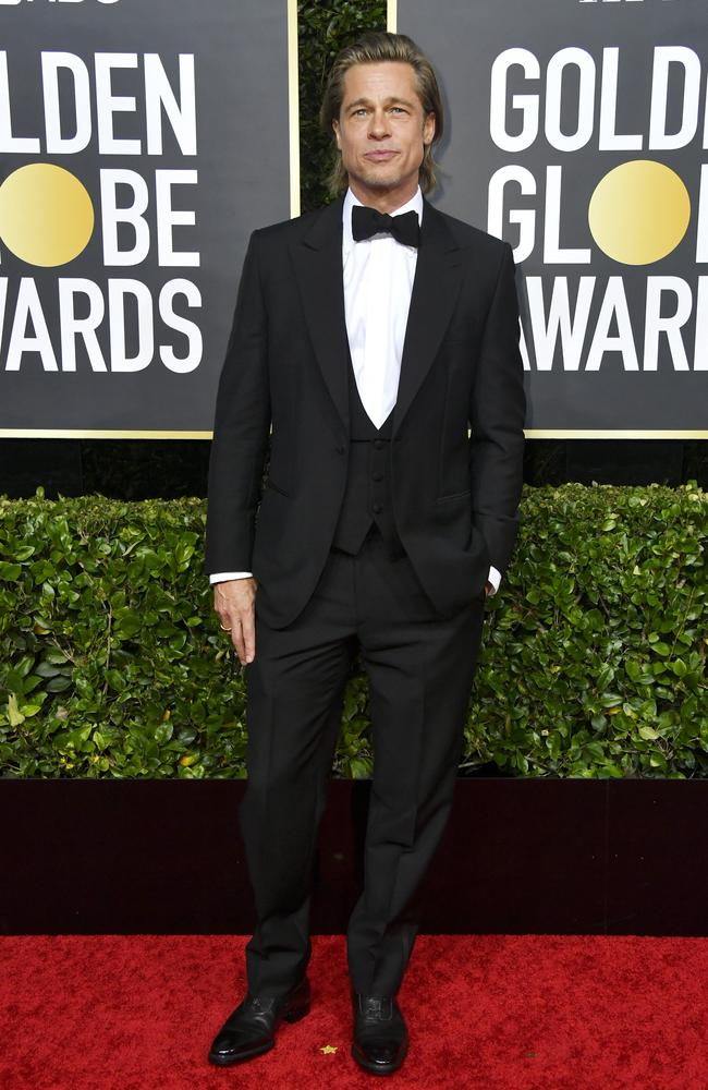 Golden Globe nominee Brad Pitt. Picture: Getty Images