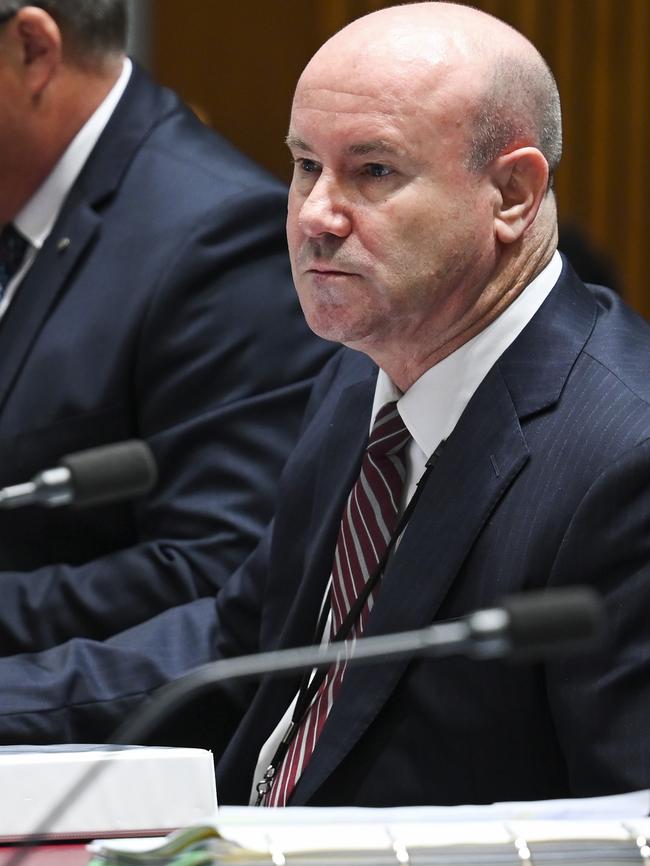 Current Secretary of Defence Greg Moriarty