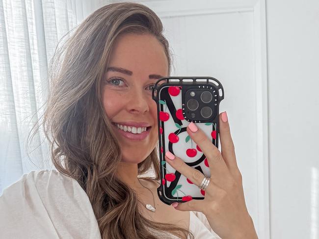 Aussie influencer Caitlin Bailey travelled to the US for fertility treatment to choose the gender of her fourth child as a single parent. Picture: Instagram