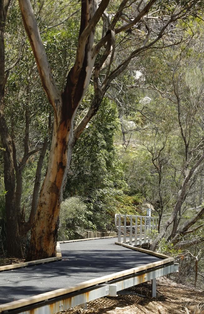 The council said the Manly Dam boardwalk would make it easier for more people to enjoy the park. Picture: Karen Watson