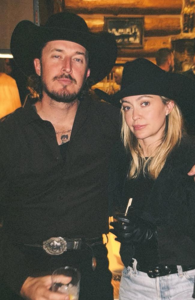 Brandi Cyrus with Aussie boyfriend Matt Southcombe. Photo: Instagram.