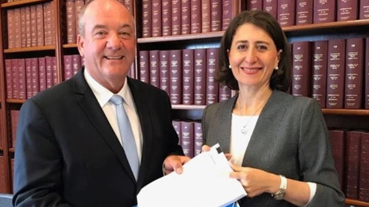 Gladys Berejiklian with Daryl Maguire.