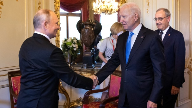 US President Joe Biden and Russian President Vladimir Putin last month agreed to hold a Strategic Stability Dialogue which will focus on 'future arms control and risk reduction measures'. Picture: Getty Images