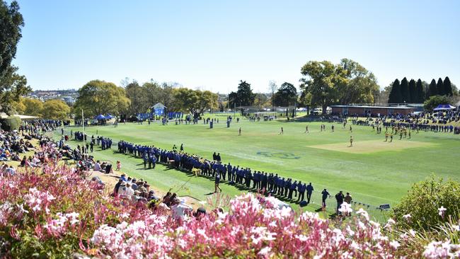 Saturday, 19 August when Toowoomba Grammar School and Downlands College went head-to-head for the 74th annual O'Callaghan Cup. Picture: Peta McEachern