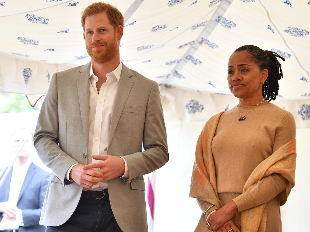 Meghan’s mum, Doria Ragland has arrived in the UK for the birth. Picture: Getty