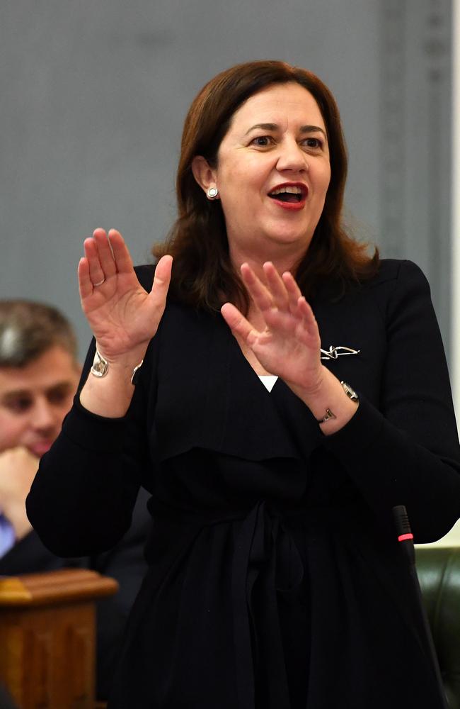 Queensland Premier Annastacia Palaszczuk: “I don’t think Brisbane City Council or the South East Queensland Council of Mayors has the expertise to deliver an Olympics Games”. Picture: AAP Image/Dan Peled