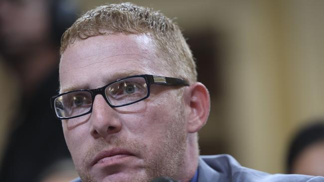 Stephen Ayres testifies during the seventh hearing by the House Select Committee. Picture: AFP