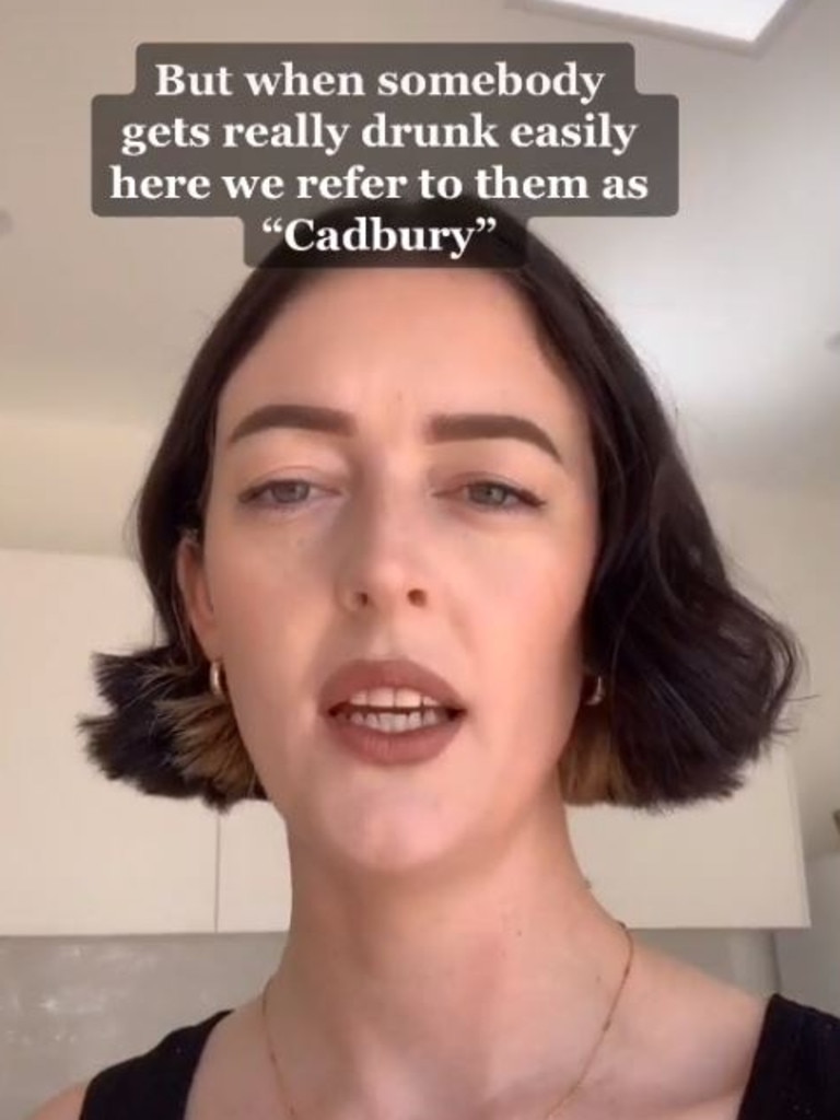 A TikTok user created an explainer of an Aussie slang word she has used for years. Picture: TikTok