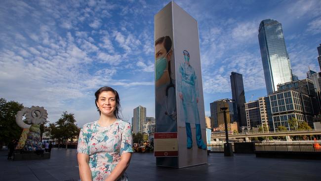 Crown Melbourne have celebrated the beginning of the Chinese New Year by decorating the iconic fire towers with 'Portraits of Strength' for two weeks.