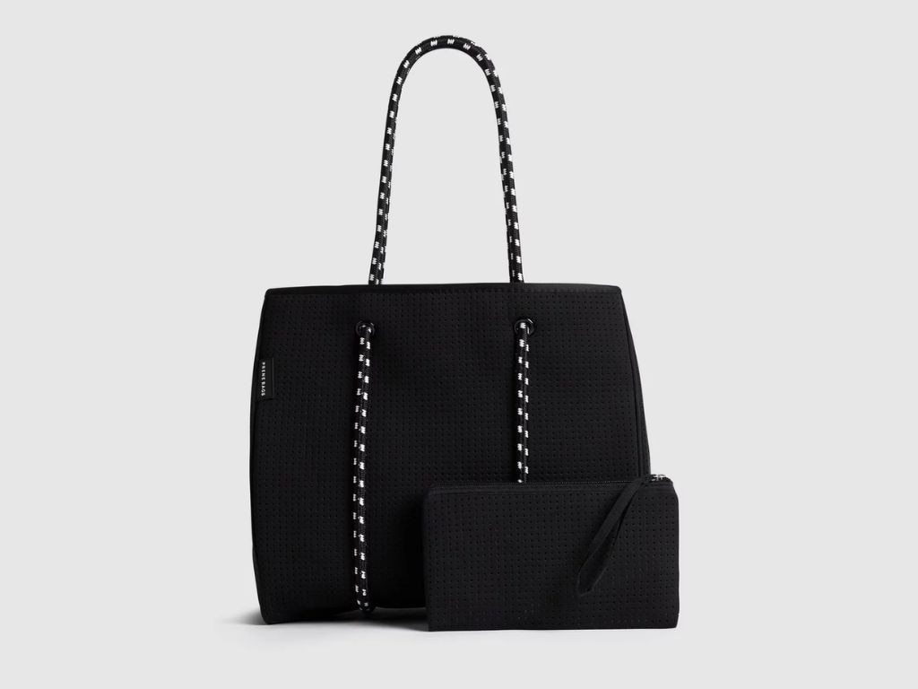 One of our favourite work bags is this Neoprene Tote from The Iconic. Picture: The Iconic