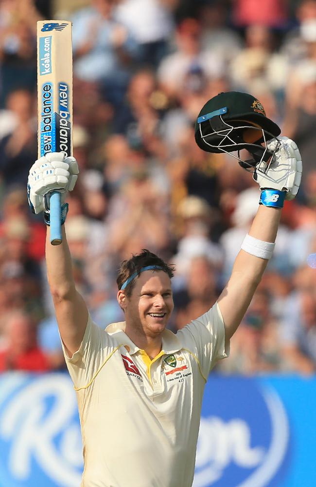 Smith returned to cricket the same way he left. Picture: Lindsey Parnaby