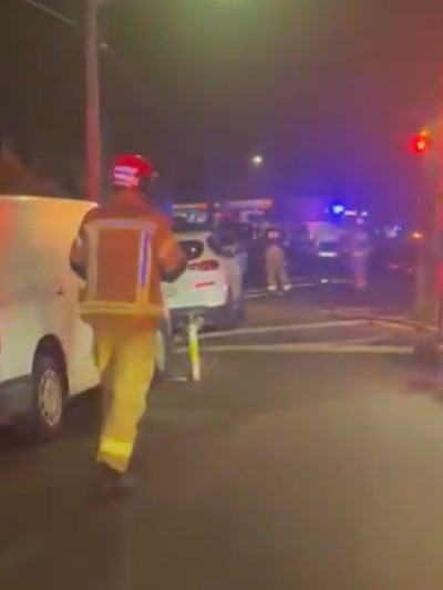A man died in the blaze.