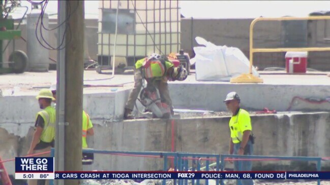 Work Continues On Collapsed Stretch Of I 95 With 2 Week Deadline Set By
