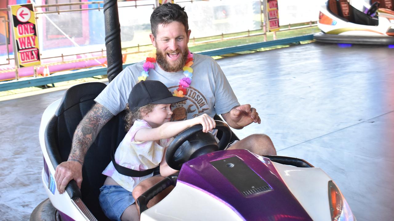 All ages enjoyed the attractions on day one of Show Whitsunday 2021. Picture: Kirra Grimes