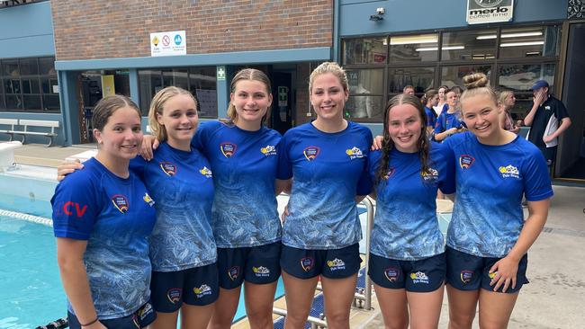 North Brisbane Polo Bears rookies Olivia Camilleri, Cate Klinge, Horatia Schlect, Amelia Watt, Claudia Czerniawski and Amy Middlemass all enjoyed Polo Bears gold medal win.