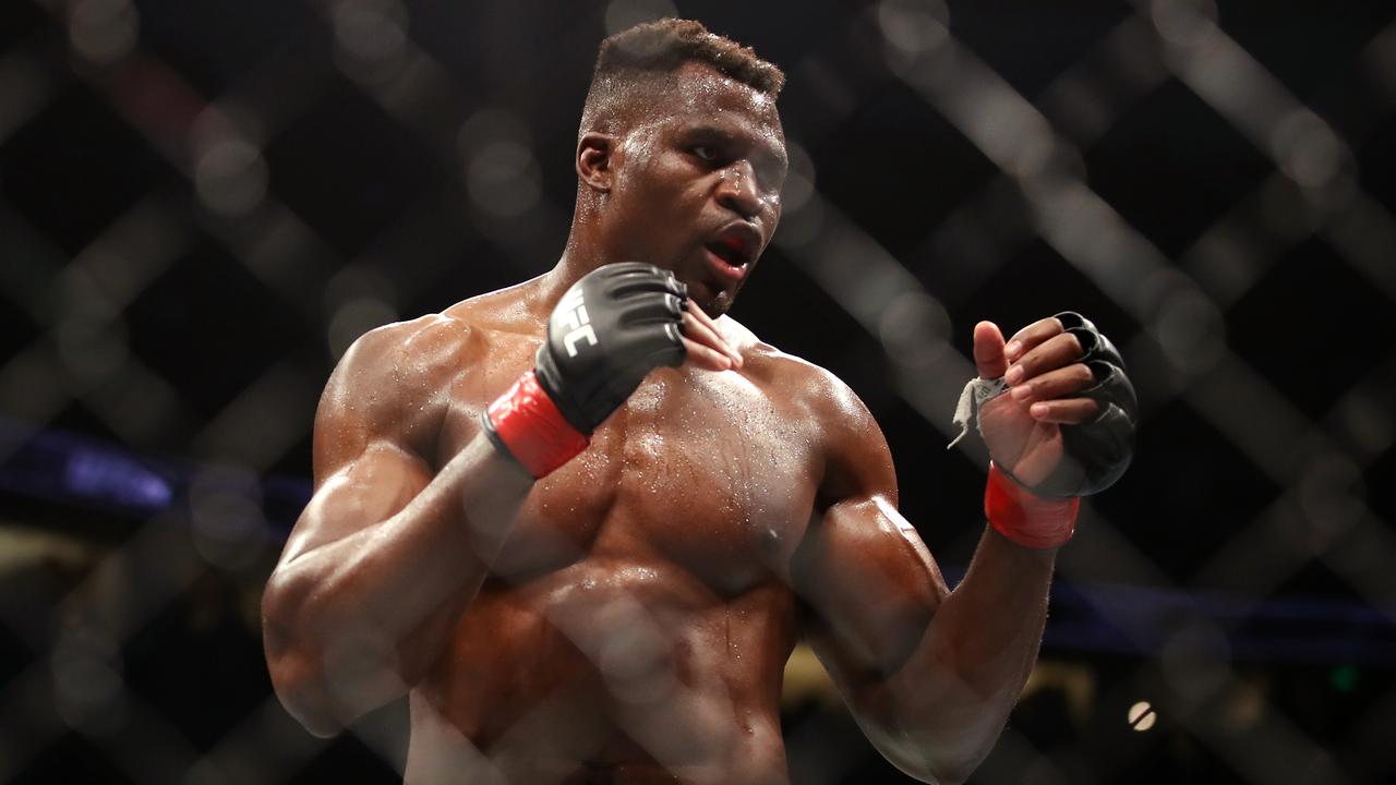 Francis Ngannou has spoken about his contract negotiations with the UFC. (Photo by Katelyn Mulcahy/Getty Images)