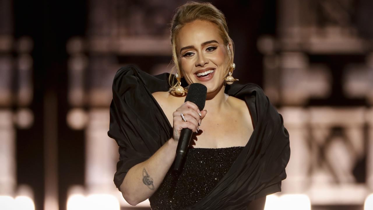 The British singer-songwriter performs during the Adele One Night Only television special. Picture: Getty Images