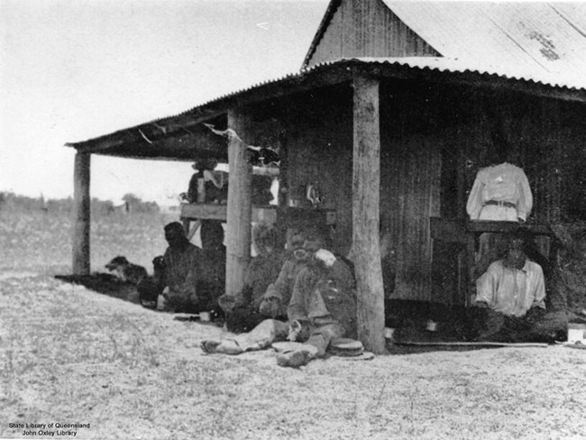 The Barambah Hospital in the early 1900s. Photo/State Library of Queensland.