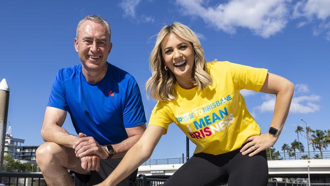 Channel 7's Mark Beretta and Kendall Gilding are preparing for the Bridge to Bridge (B2B).  TheyÃ¢â¬â¢ll be competing in the 10km course.