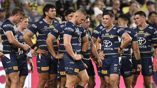 The Cowboys haven’t had much to cheer about in 2021. Picture: Ian Hitchcock/Getty Images