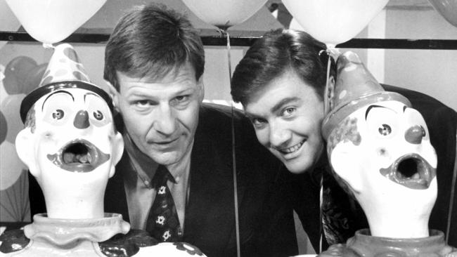 Eddie McGuire and Sam Newman rode high on the Footy Show for years.