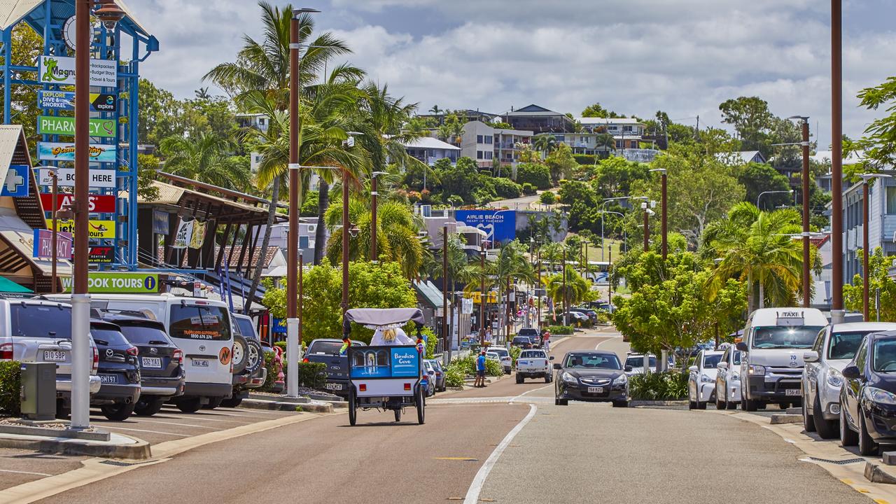 Officers were called about 12.35am on October 17 to reports of a fight between three men at the Hermitage Dr intersection with Mount Whitsunday Dr, which is near an accommodation hub about 500m away from the Airlie Beach party strip. Picture: Getty Images