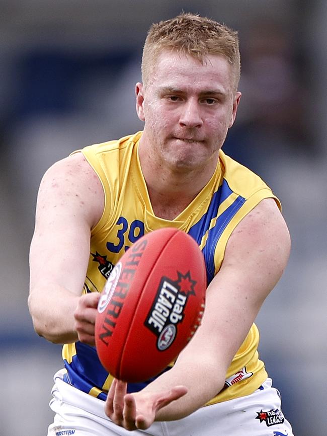 Joel Freeman of the Jets. Photo: AFL Photos via Getty Images.