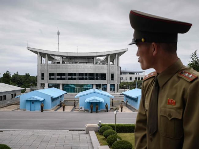 Relations between the North and South Korea have been warmed in recent times. Picture: AFP