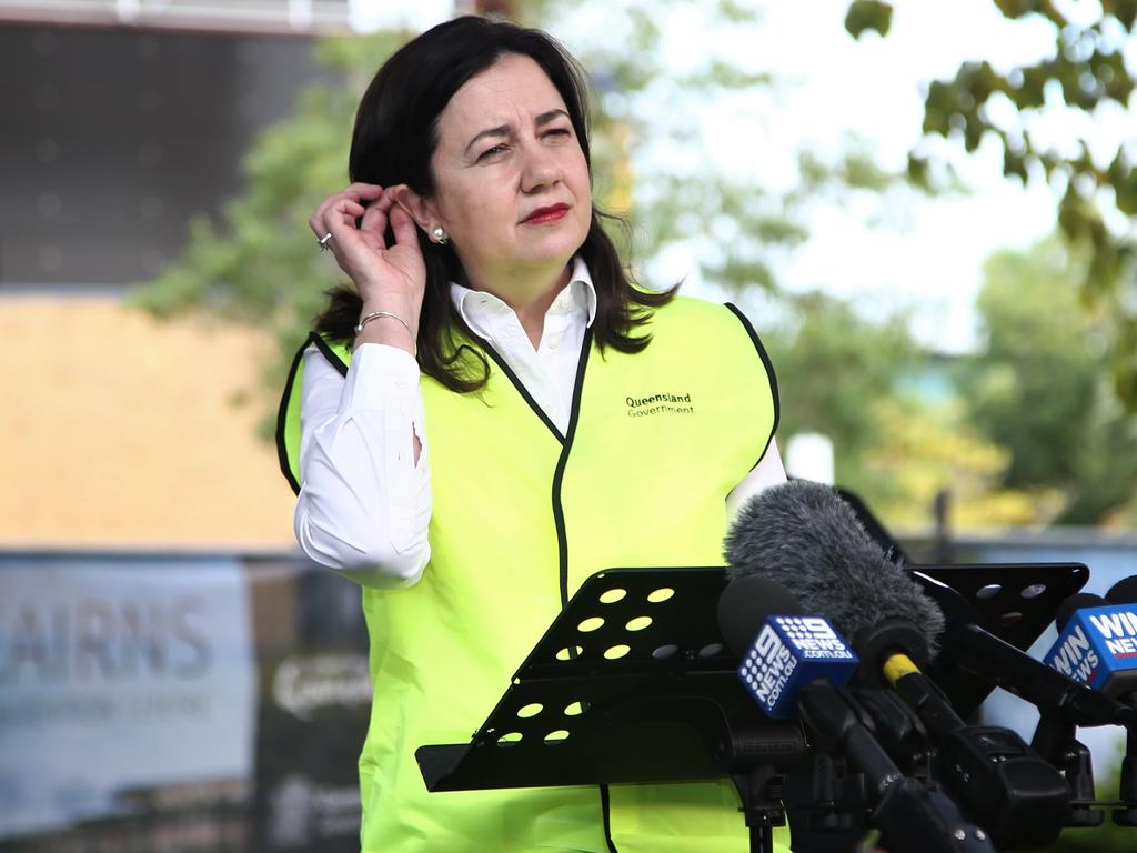 Annastacia Palaszczuk cares more about politics and power than the people of Queensland when it comes to border controls. Picture: Peter Carruthers