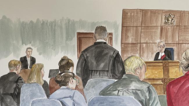 Toyah Cordingley’s murder trial started last week. Illustration: Julie Haysom