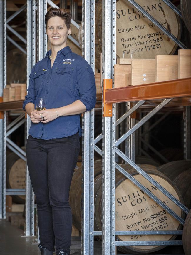 Sullivans Cove Distillery manager Heather Tillott. Picture: Chris Kidd