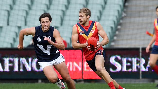 Mitch Clisby has been a star in the Adelaide Footy League. Picture: Tom Huntley