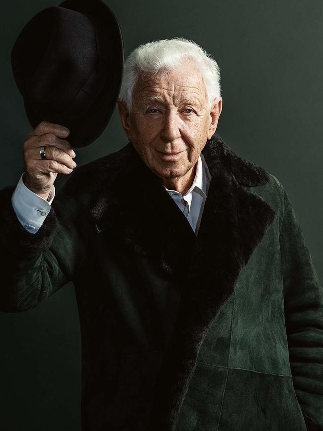 Frank Lowy Picture: Nic Walker