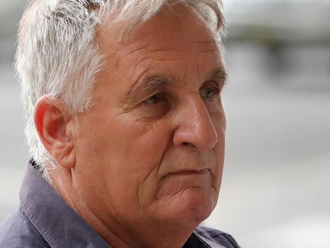 SYDNEY, AUSTRALIA - NewsWire Photos FEBRUARY 25: Graham Squires pictured as he arrives at Downing centre courts, Sydney CBD. Judgement in case of truckie Graham Squires who allegedly caused a crash on the M1 which left two people dead.Picture: NCA NewsWire / Damian Shaw