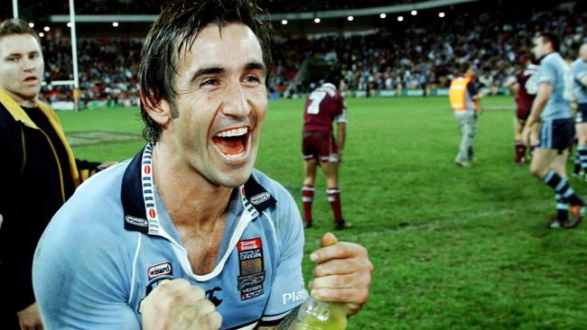 Andrew Johns was part of four series wins for NSW.