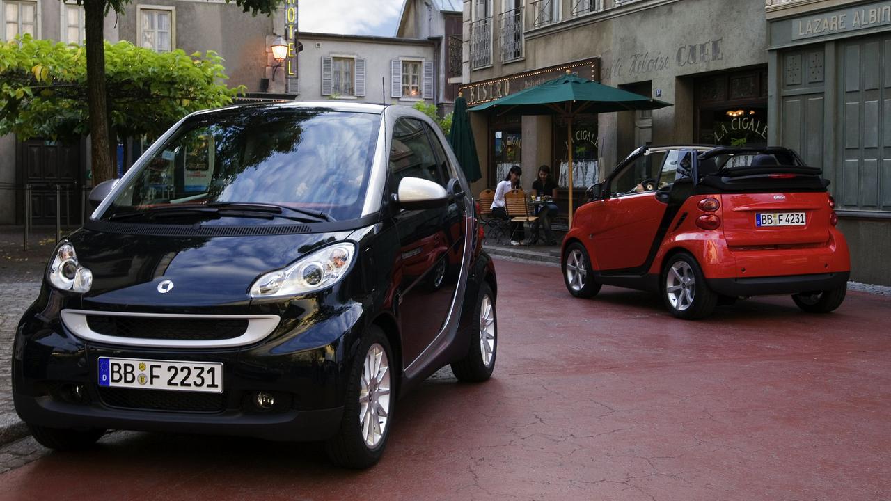 Smart ForTwo – Note: this is NOT the electric, but they basically look the same