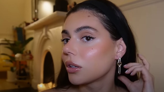 Ashton Wood is a makeup artist turned influencer who vlogs her life travelling around Europe on her YouTube channel of 135 subscribers. Picture: YouTube / Ashton Wood