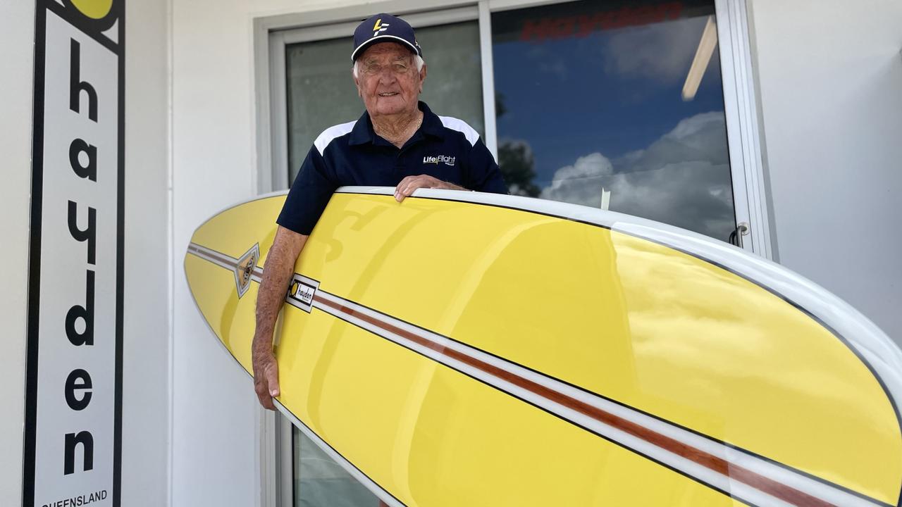 One-of-a-kind surfboard ‘not available in shops’ up for grabs