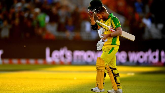 Despite David Warner’s efforts, defeat to South Africa indicated of a loss of momentum for Australia.