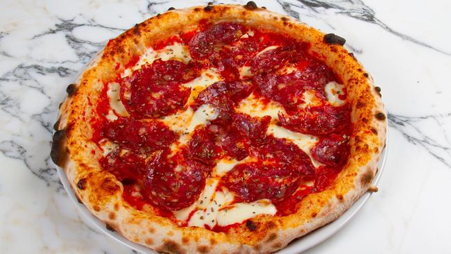 Good things come to those who wait at Cappo Sociale. This rosso pizza is one of those things.