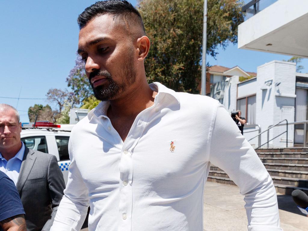 The cricketer has been charged with sexually assaulting a woman in Sydney. Picture: NCA NewsWire / David Swift