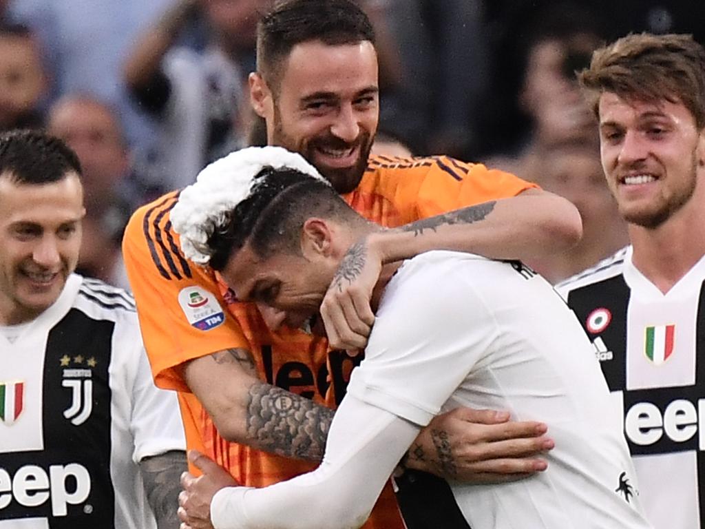 Juventus crowned Serie A champions as Cristiano Ronaldo makes