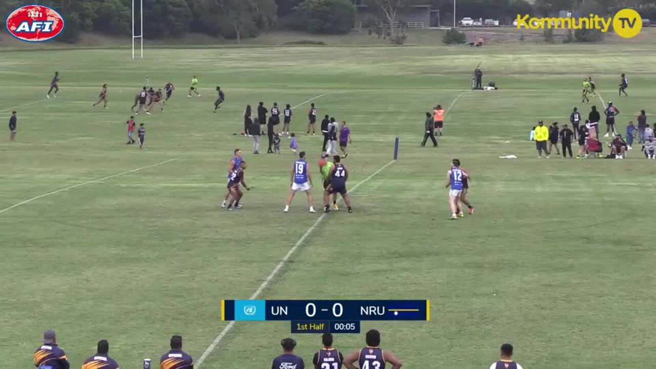 Replay: United Nations v Nauru (Div 1) – 2025 AFI World 9s