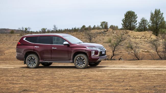 The Pajerpo Sport shares its underpinnings with the popular Triton dual-cab ute.