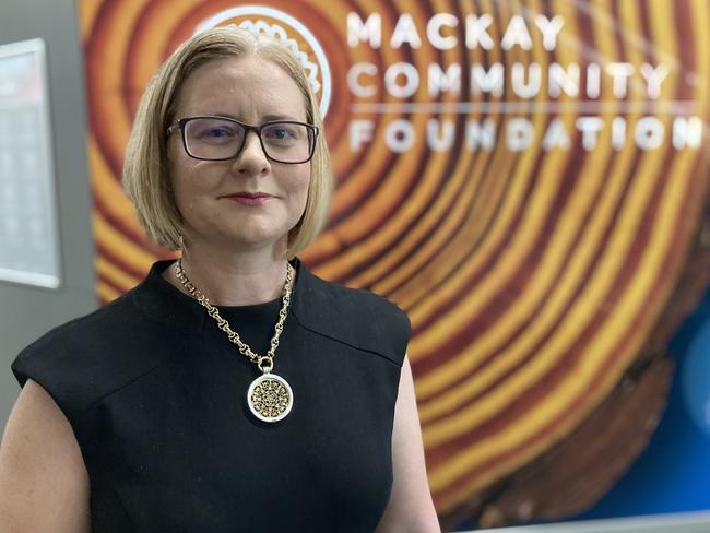 Mackay Community Foundation Chair Frances Easton said the fondation aim to raise $10 million by 2040. Picture: Madeleine Graham