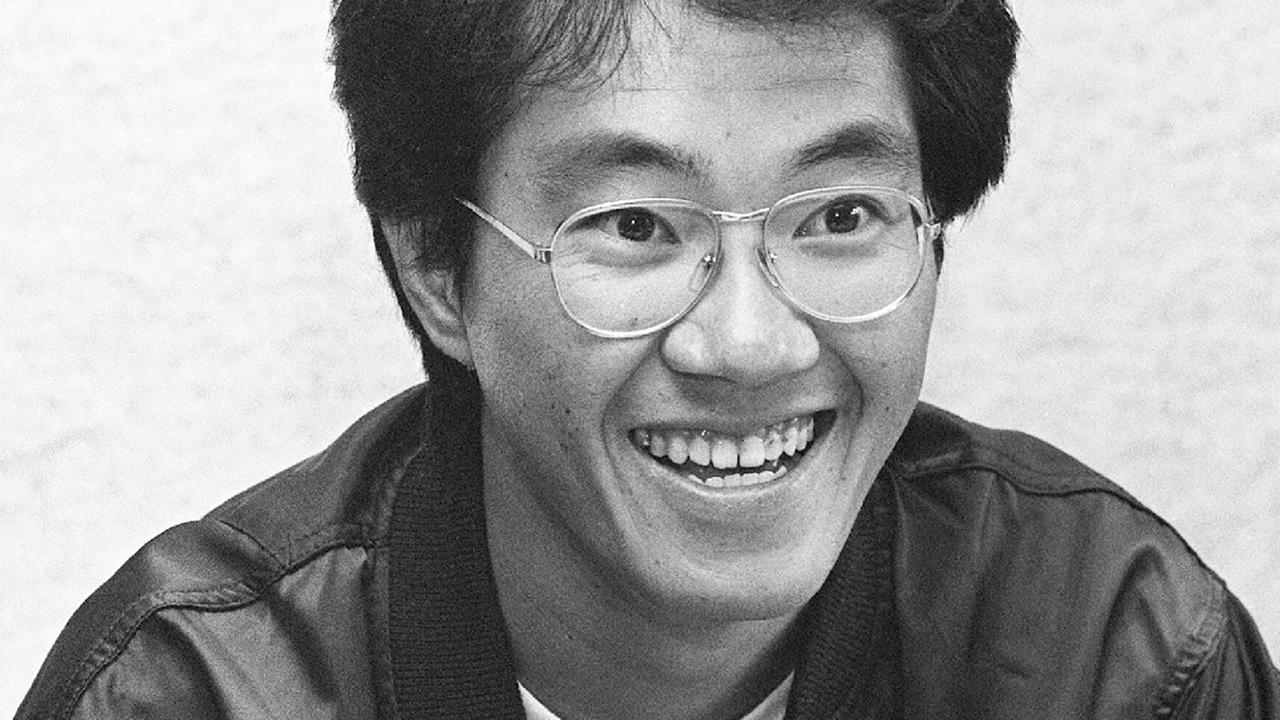 This black and white photo taken in May 1982 shows Japanese manga artist Akira Toriyama, whose death was announced on March 8, 2024. Picture: AFP