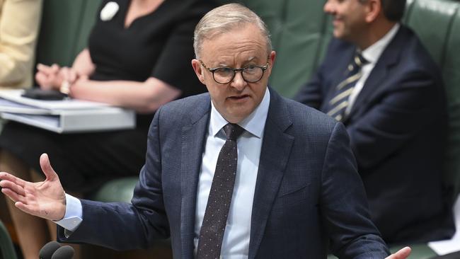 How Anthony Albanese and his colleagues confront the challenges facing them will not only be a test of leadership but also a necessity for political survival. Picture: NCA NewsWire/Martin Ollman