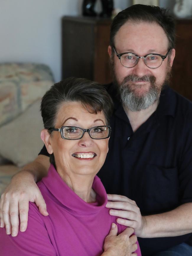 Mother and son, Gloria Collins and Rickard Roach. Picture: Carmela Roche